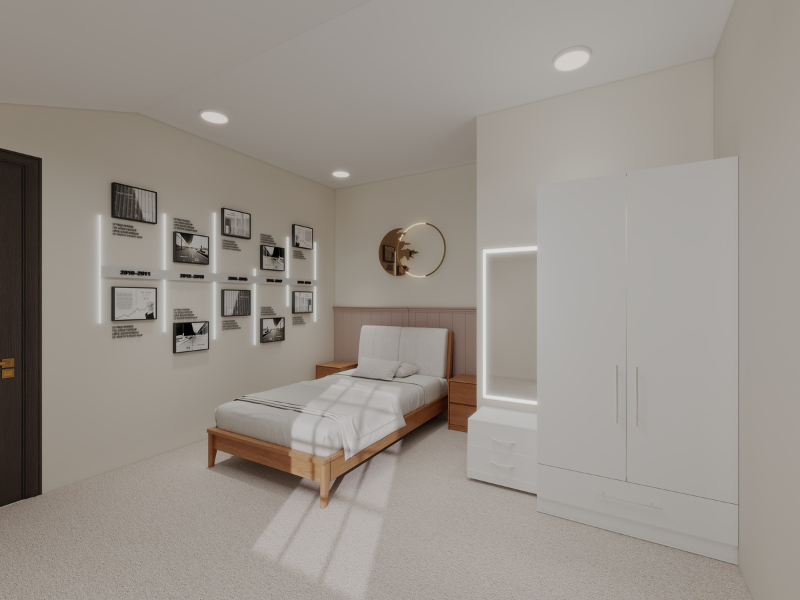 Minimalist Serenity Bedroom – Buy Me Out Plan